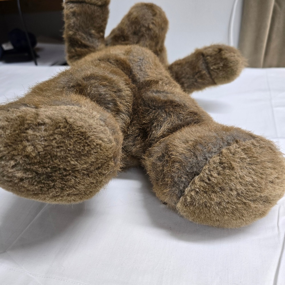 Vintage 1984‎ Animal Toy Teddy Bear Brown Plush Soft Stuffed Animal Kids - Picture 5 of 8